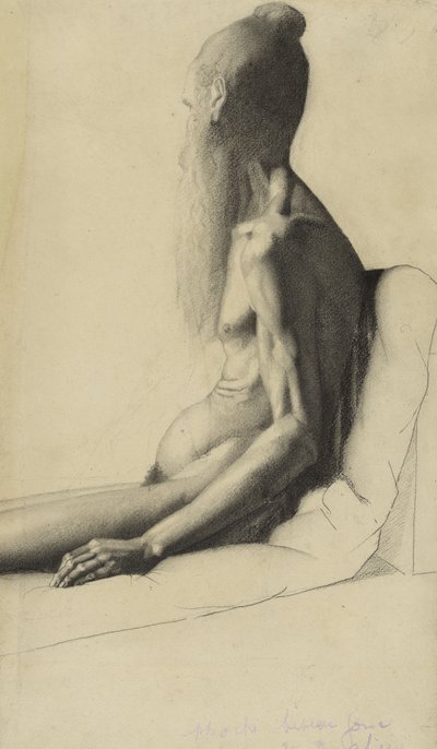 Un uomo indiano, c.1878-9 da Georges Seurat